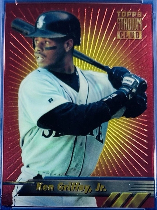 Topps Other - Topps Ken Griffey Jr.
94 Topps Finest Insert
Stadium Club (flawless) pack pulled